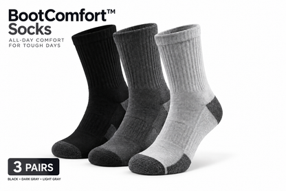 WorkBoot Comfort Socks - 60% OFF