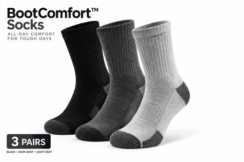 WorkBoot Comfort Socks - 60% OFF