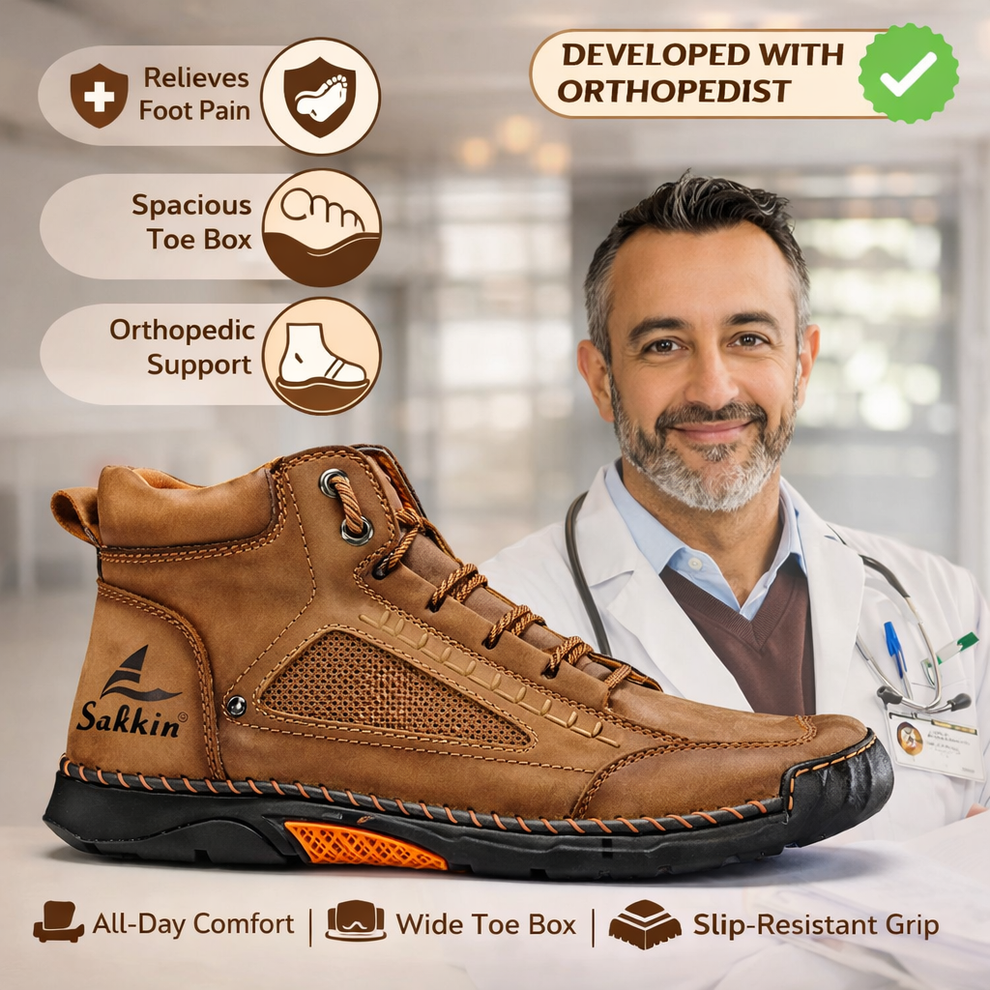 Men's Comfort Leather Boots