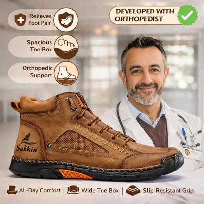 Men's Comfort Leather Boots